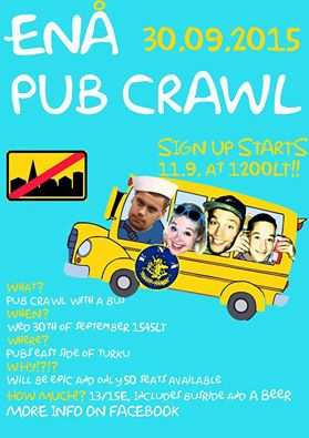Enå Pub Crawl 2015